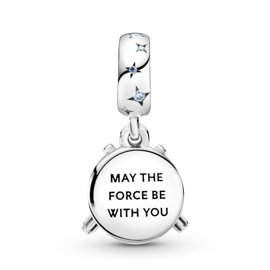 Charms Joyas Pandora | Charm Colgante Doble Star Wars Espada Laser