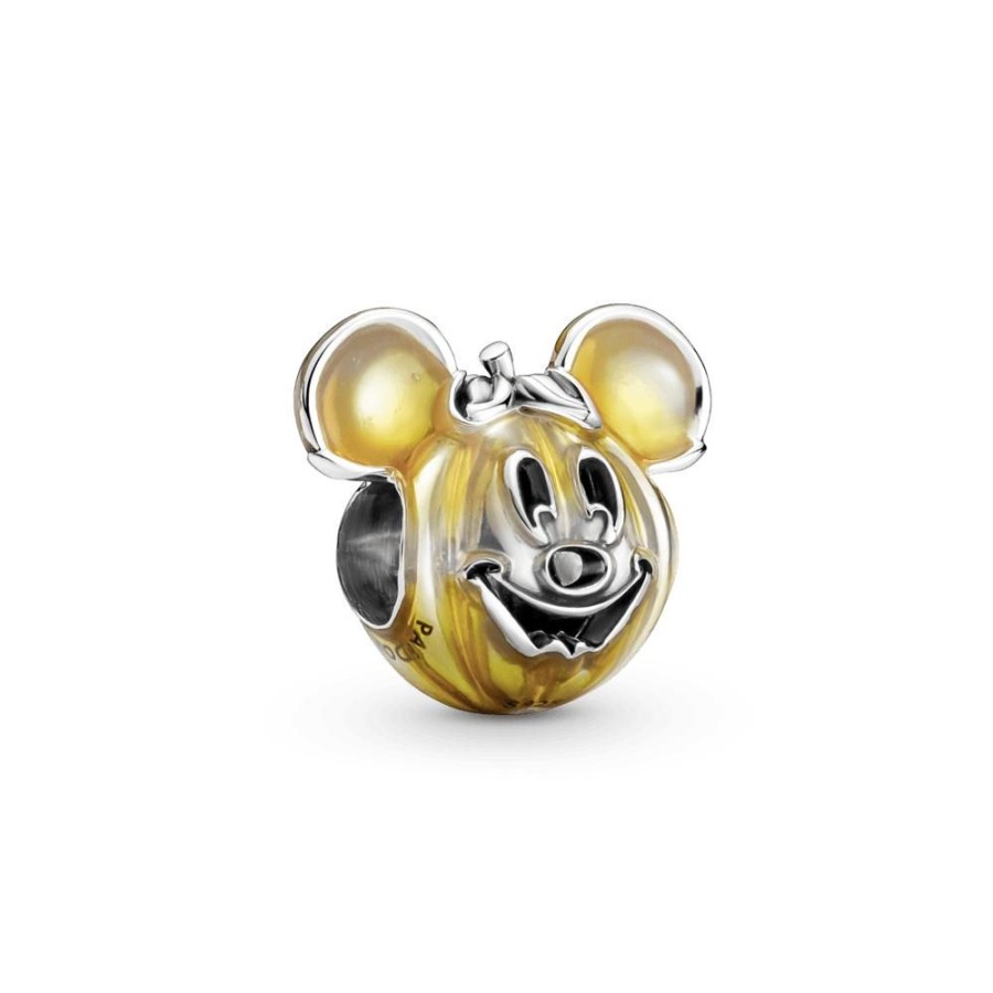 Charms Joyas Pandora | Charm Calabaza Mickey Mouse De Disney