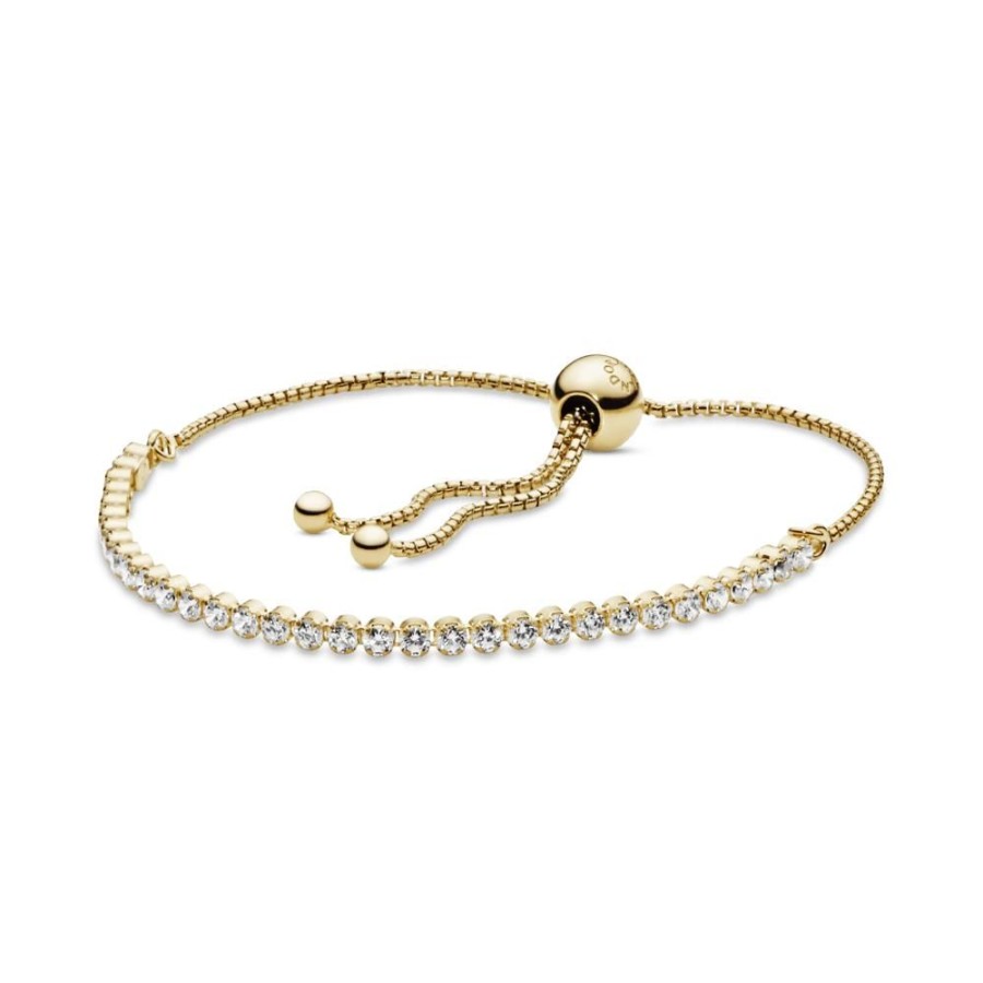 Brazaletes Joyas Pandora | Brazalete De Tenis Deslizante