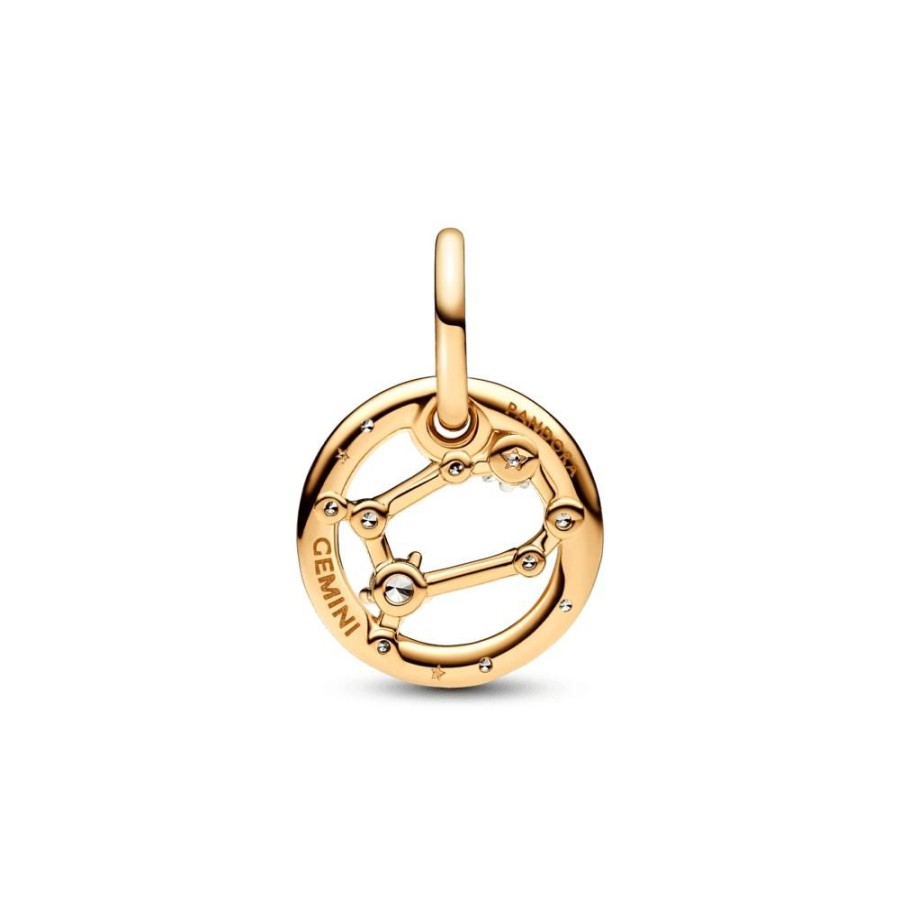 Charms Joyas Pandora | Charm Colgante Zodiaco Geminis