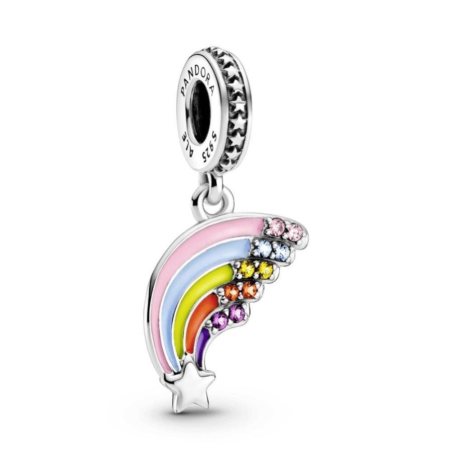 Charms Joyas Pandora | Charm Colgante Arcoiris Colorido