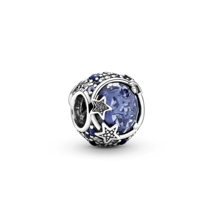 Charms Joyas Pandora | Charm Estrellas Brillantes Azul Celestial