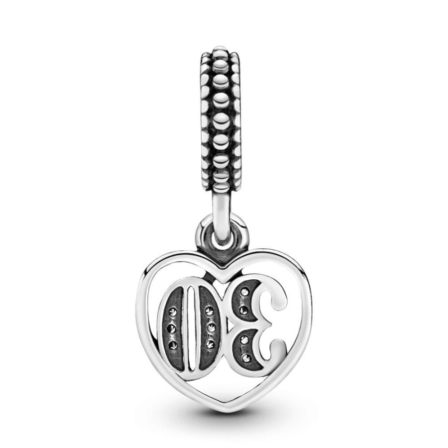 Charms Joyas Pandora | Charm Colgante Celebracion De 30 Anos