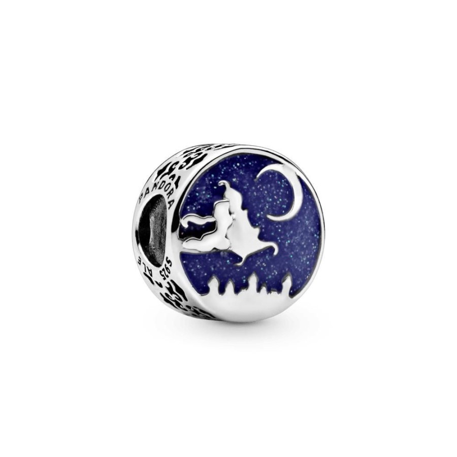 Charms Joyas Pandora | Charm Alfombra Magica Con La Princesa Jazmin Y Aladdin De Disney