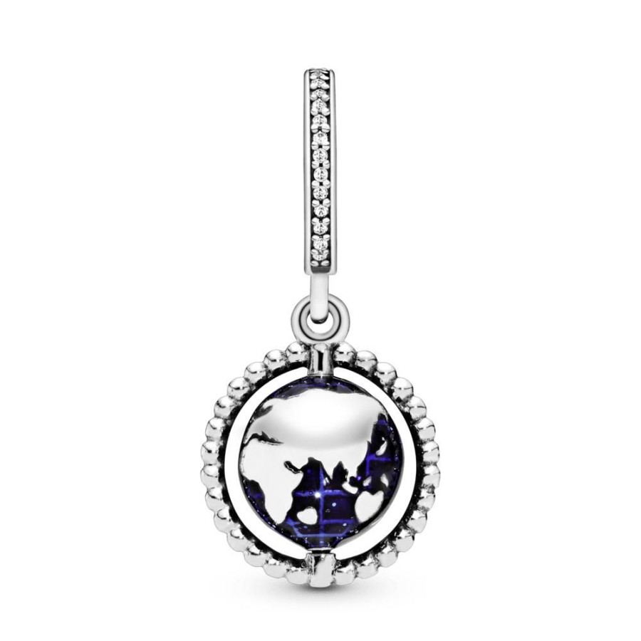 Charms Joyas Pandora | Charm Colgante Globo Giratorio