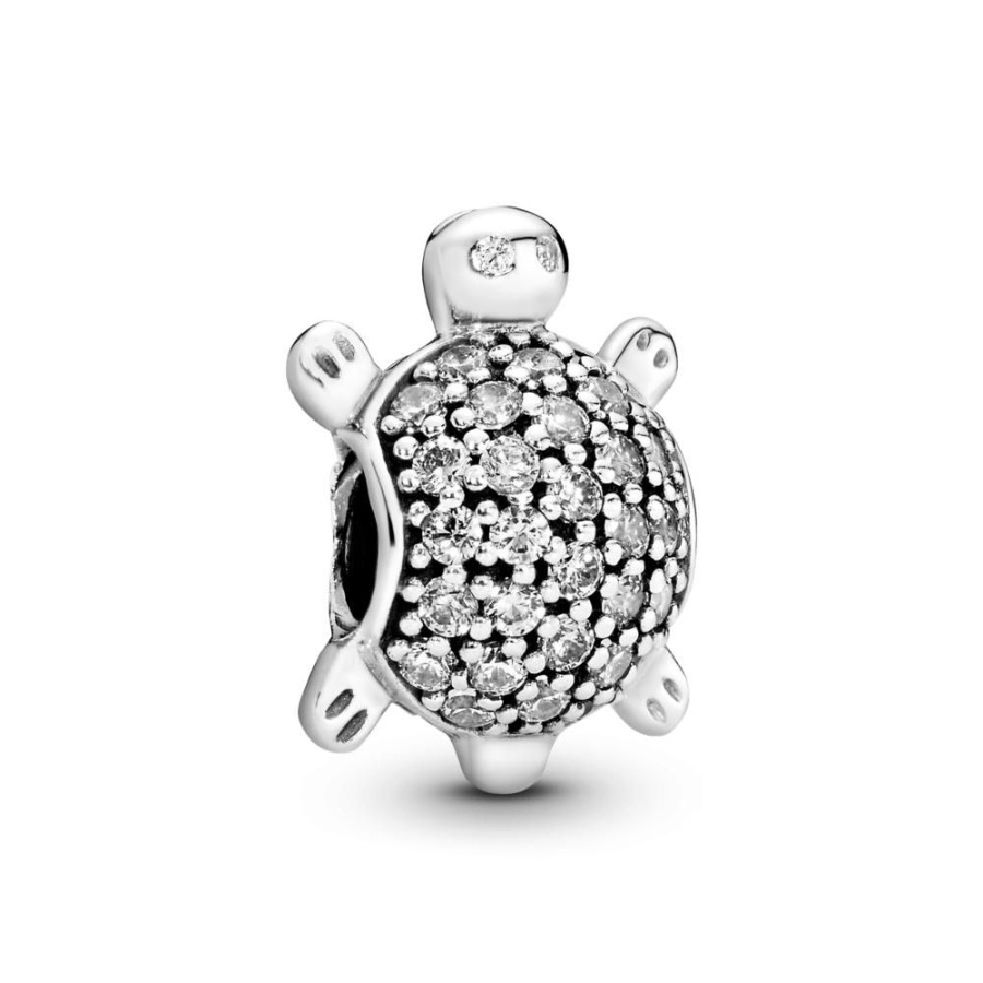 Charms Joyas Pandora | Charm Tortuga Marina De Pave