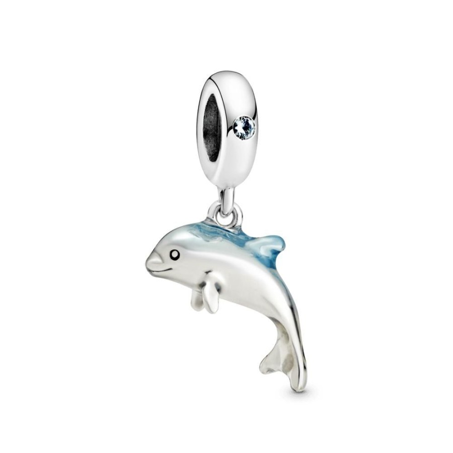 Charms Joyas Pandora | Charm Colgante Delfin Resplandeciente