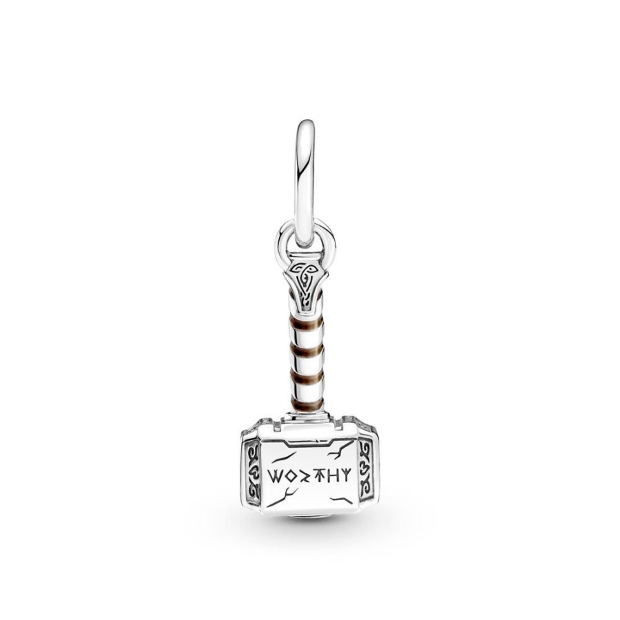 Charms Joyas Pandora | Charm Colgante Martillo De Thor De The Avengers De Marvel