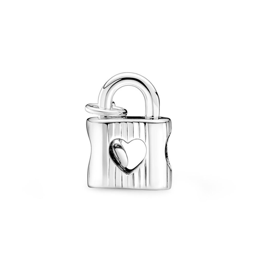 Charms Joyas Pandora | Charm Candado Y Llave Del Corazon