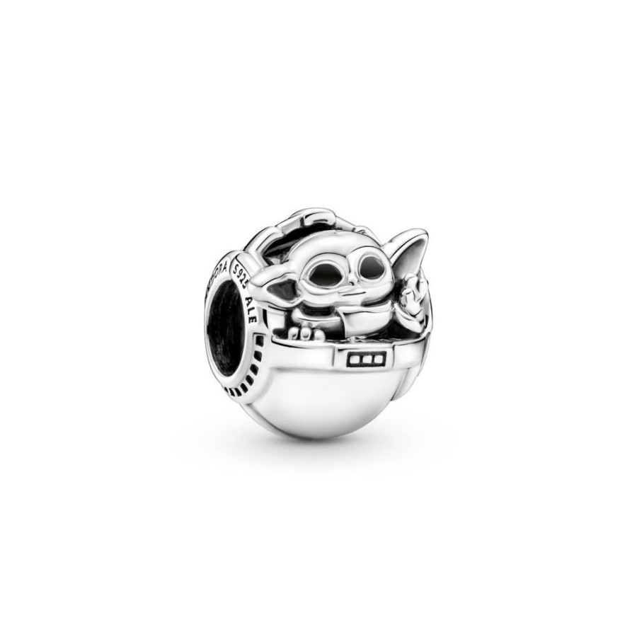 Charms Joyas Pandora | Charm Grogu & Crib Star Wars