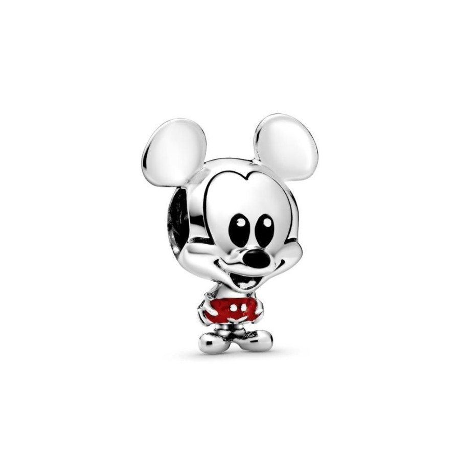 Charms Joyas Pandora | Charm Pantalones Rojos De Mickey Mouse De Disney