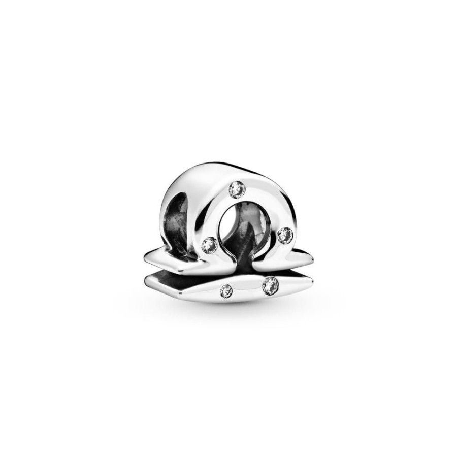 Charms Joyas Pandora | Charm Del Zodiaco Libra Resplandeciente