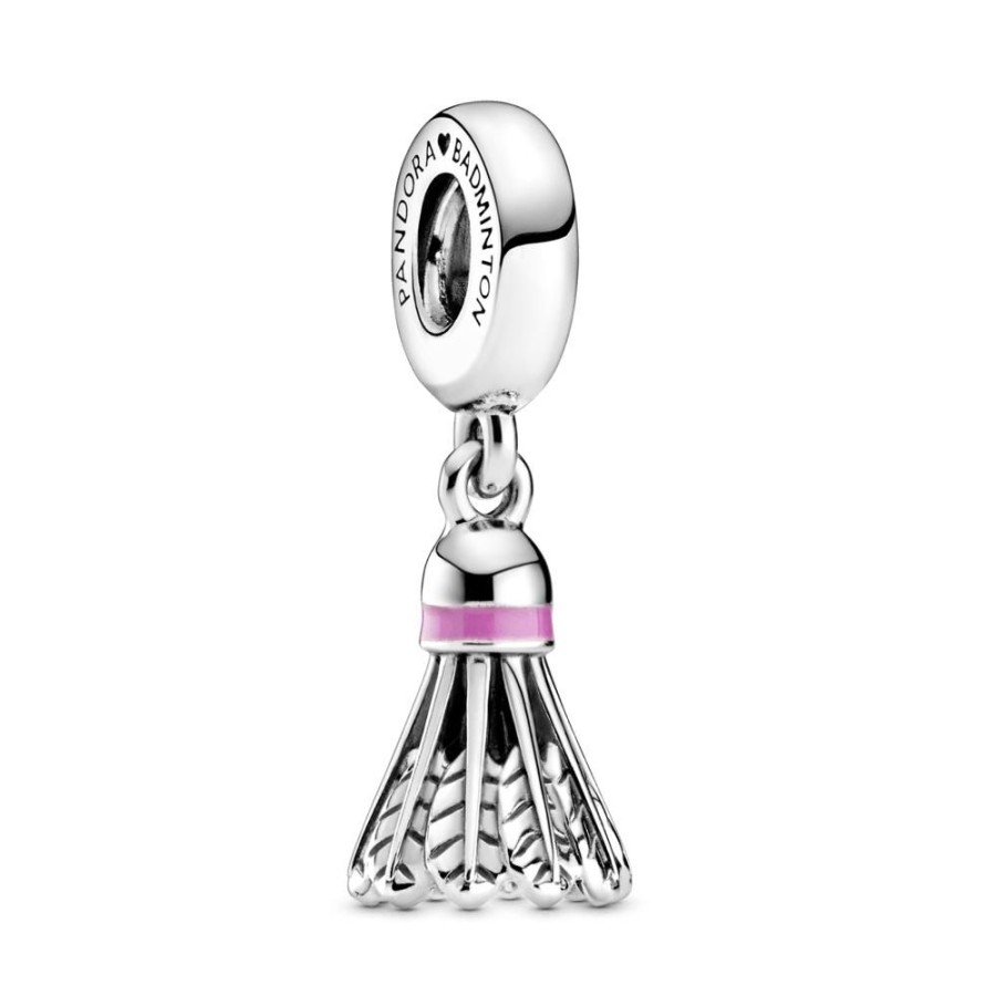 Charms Joyas Pandora | Charm Colgante Gallito De Badminton