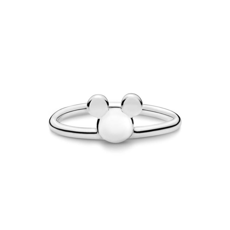 Anillos Joyas Pandora | Anillo Con Silueta De Mickey De Disney