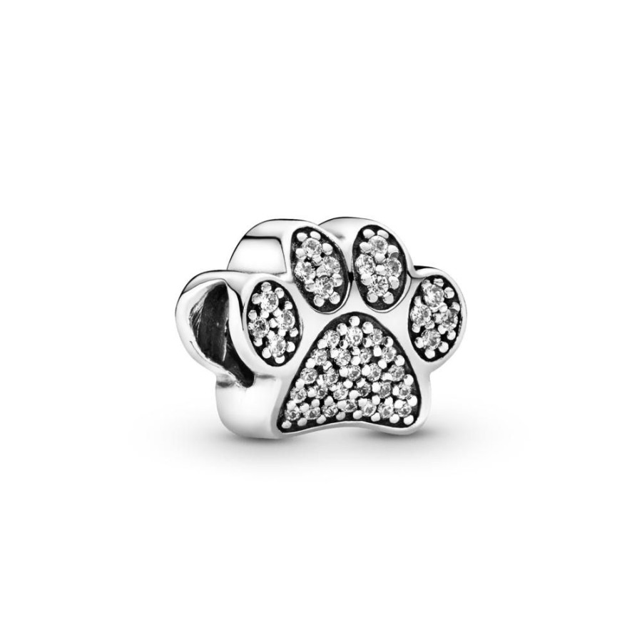 Charms Joyas Pandora | Charm Impresiones De Patitas