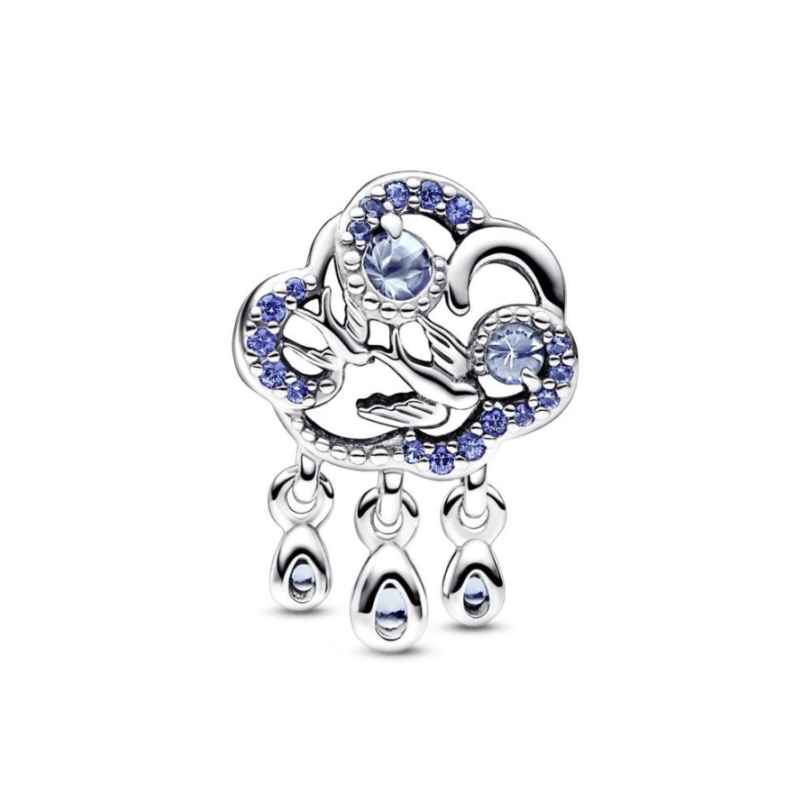 Charms Joyas Pandora | Charm Nube Y Golondrina