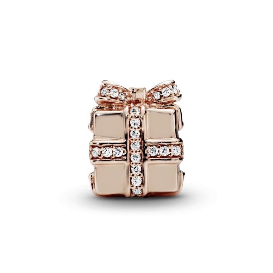 Charms Joyas Pandora | Charm Regalo Resplandeciente