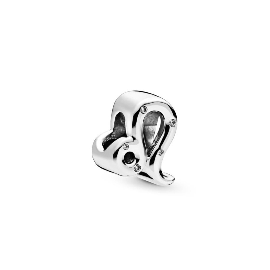 Charms Joyas Pandora | Charm Del Zodiaco Leo Resplandeciente