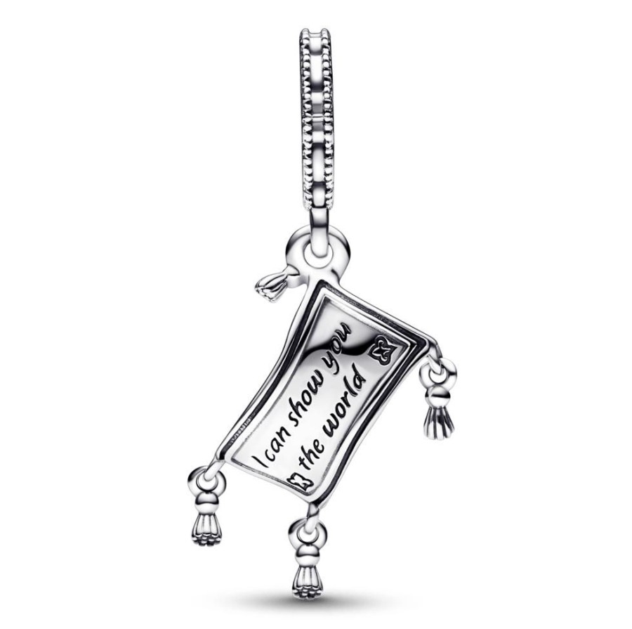 Charms Joyas Pandora | Charm Colgante Alfombra Magica De Aladdin De Disney Pandora Plata Esterlina