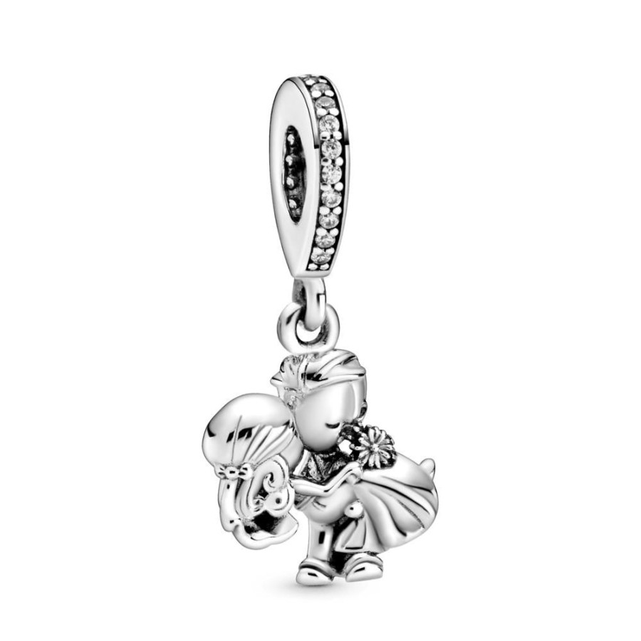 Charms Joyas Pandora | Charm Colgante Pareja De Esposos