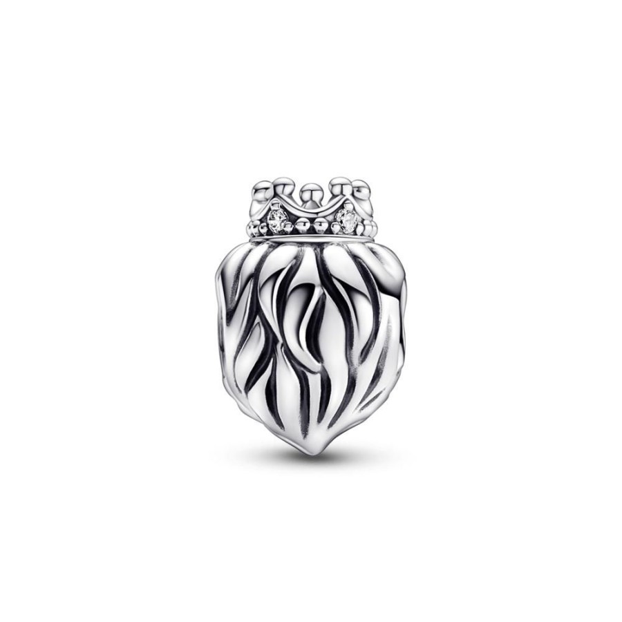 Charms Joyas Pandora | Charm Leon Real Pandora Plata Esterlina