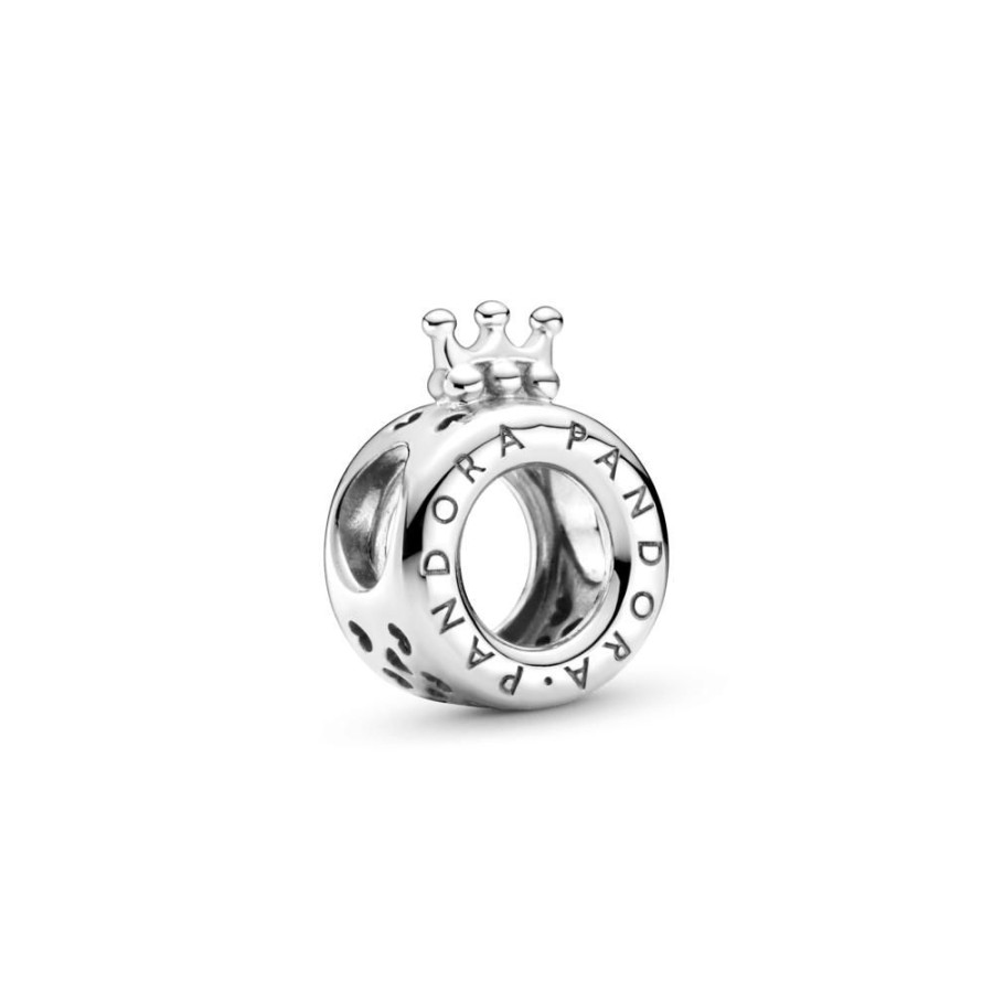 Charms Joyas Pandora | Charm Corona O Con Logotipo Pandora