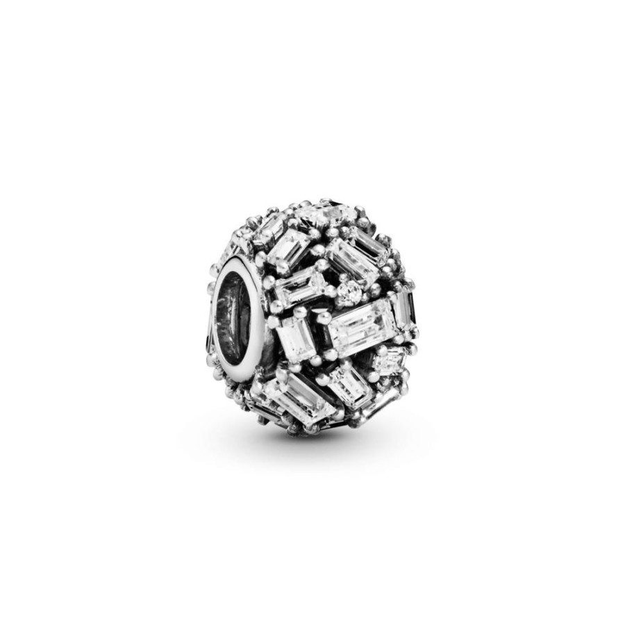 Charms Joyas Pandora | Charm Cubo De Hielo Transparente