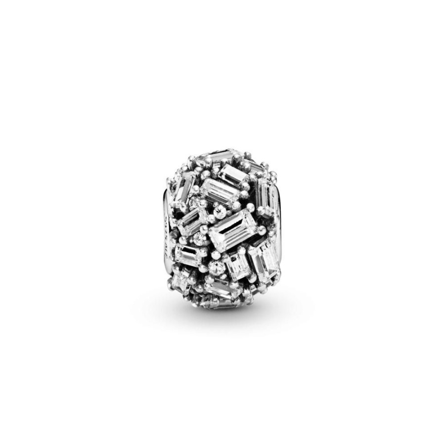 Charms Joyas Pandora | Charm Cubo De Hielo Transparente