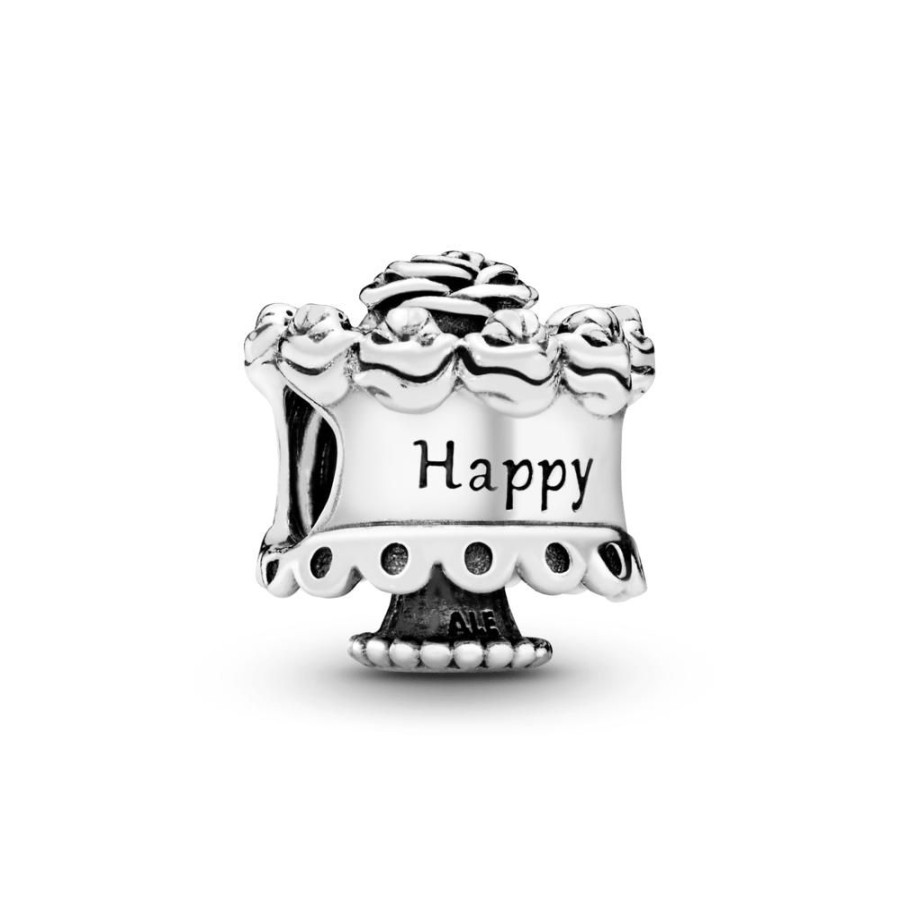 Charms Joyas Pandora | Charm Pastel De Cumpleanos