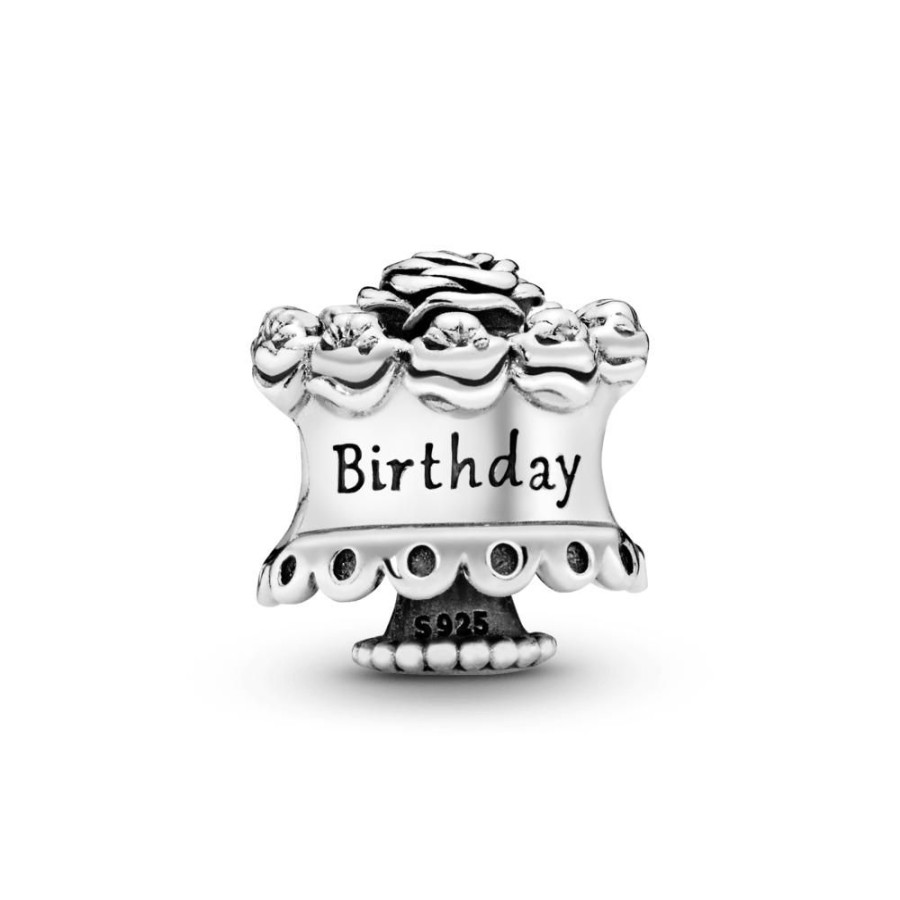 Charms Joyas Pandora | Charm Pastel De Cumpleanos