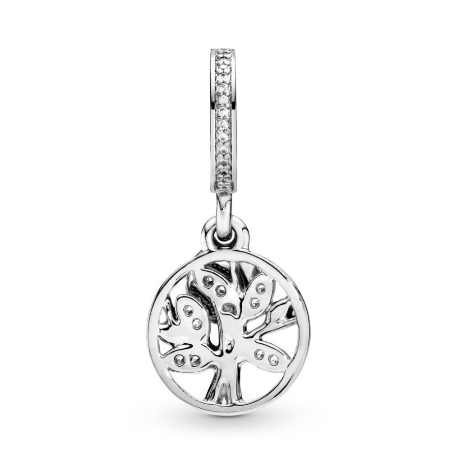 Charms Joyas Pandora | Charm Colgante Generaciones De Familia Dos Tonos