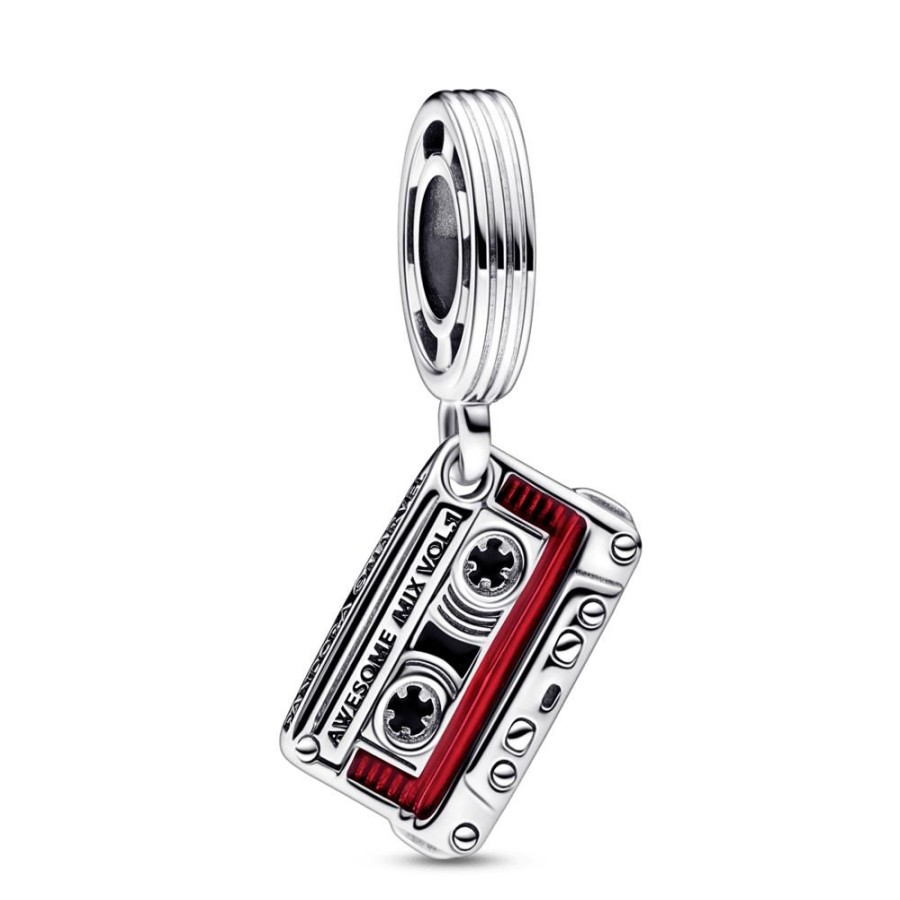 Charms Joyas Pandora | Charm Colgante Cassette De Guardianes De La Galaxia De Marvel