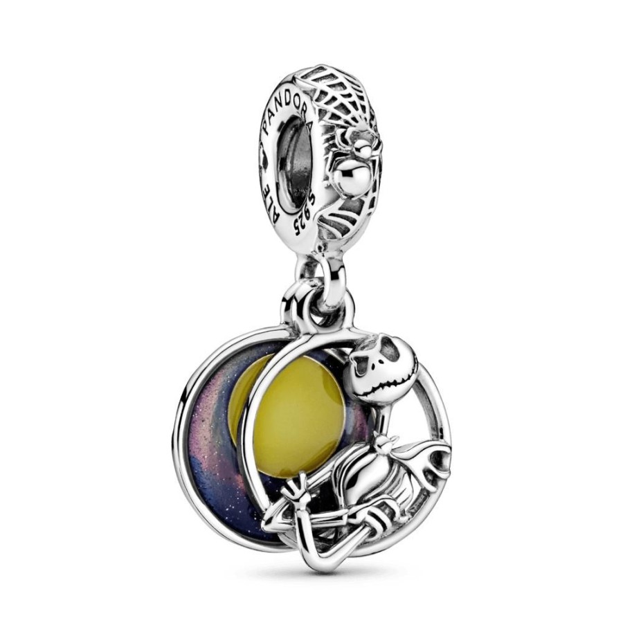 Charms Joyas Pandora | Charm Colgante Doble Pesadilla Antes De Navidad De Disney