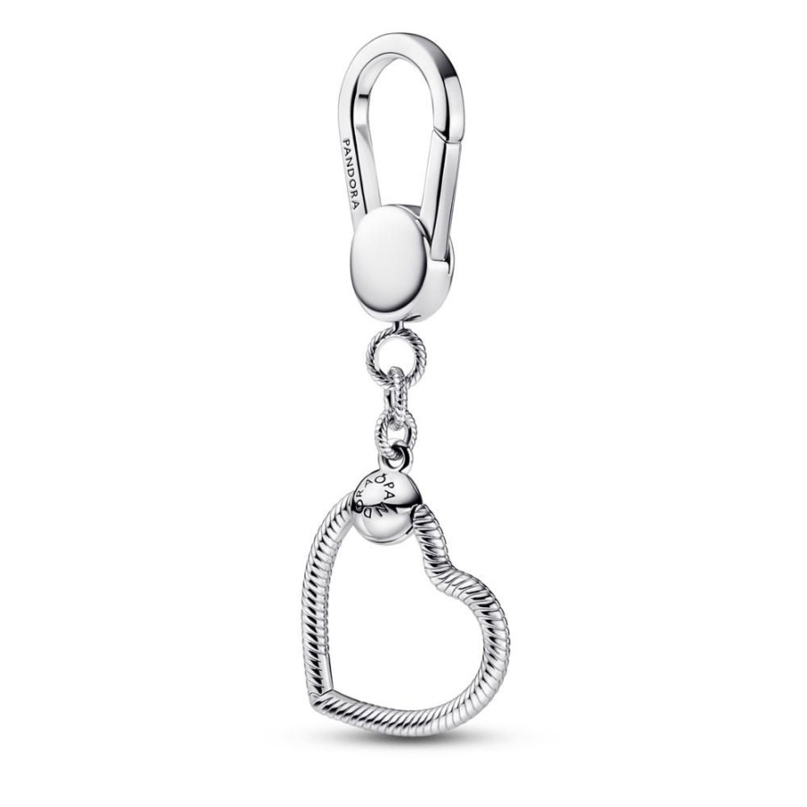 Charms Joyas Pandora | Soporte Para Charms Bolsa Pequena De Pandora Moments Pandora Plata Esterlina