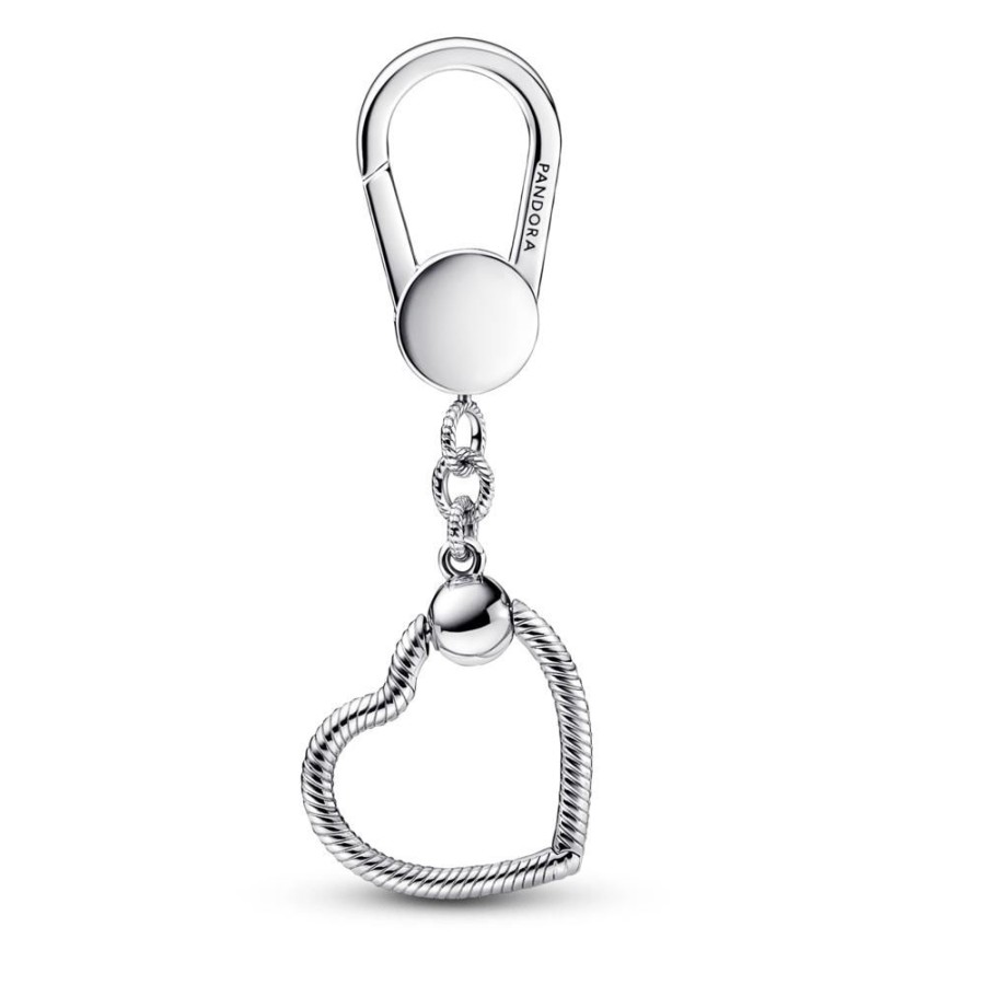 Charms Joyas Pandora | Soporte Para Charms Bolsa Pequena De Pandora Moments Pandora Plata Esterlina