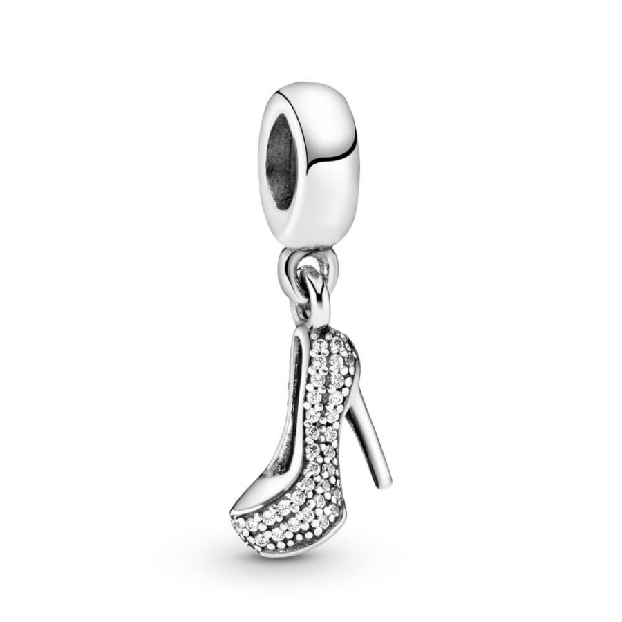 Charms Joyas Pandora | Charm Colgante Stilleto De Pave