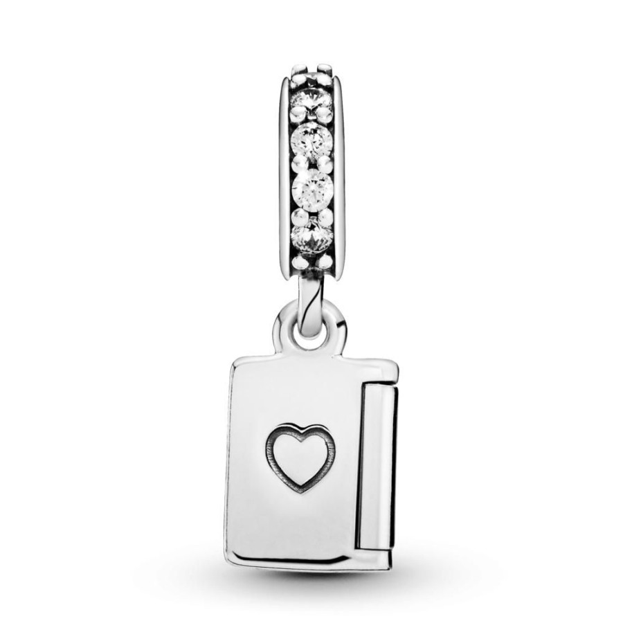 Charms Joyas Pandora | Charm Colgante Tarjeta De Cumpleanos