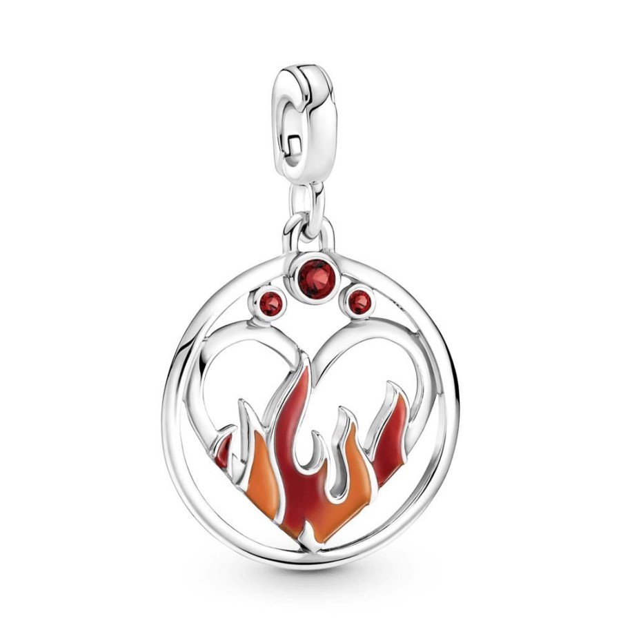 Charms Joyas Pandora | Medallon Fuego Interior Pandora Me