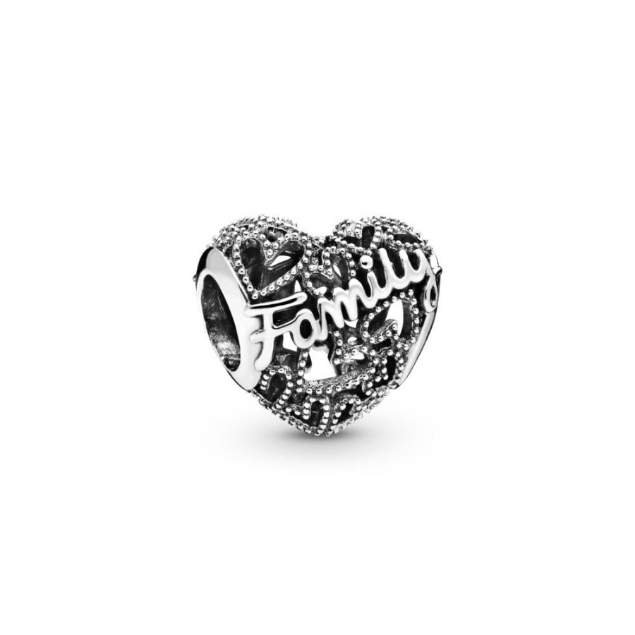 Charms Joyas Pandora | Charm Corazon De Familia