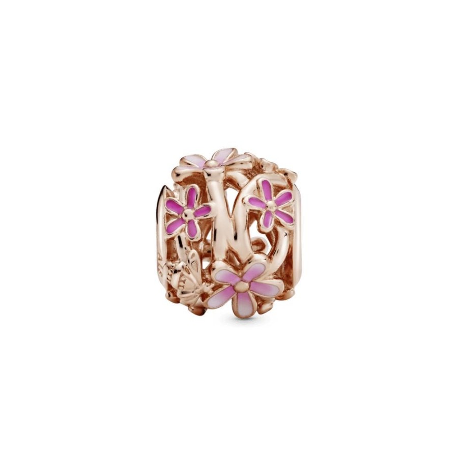 Charms Joyas Pandora | Charm Margarita Rosa Openwork