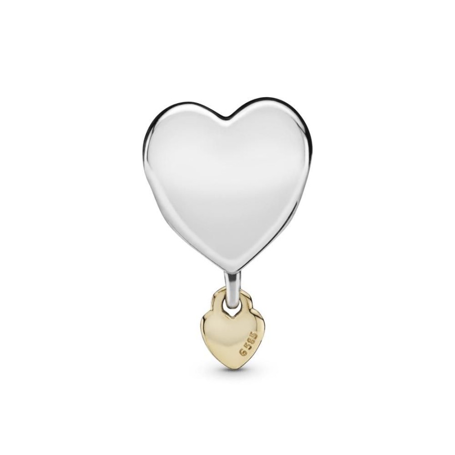 Charms Joyas Pandora | Charm Tu Y Yo Con Corazon Colgante