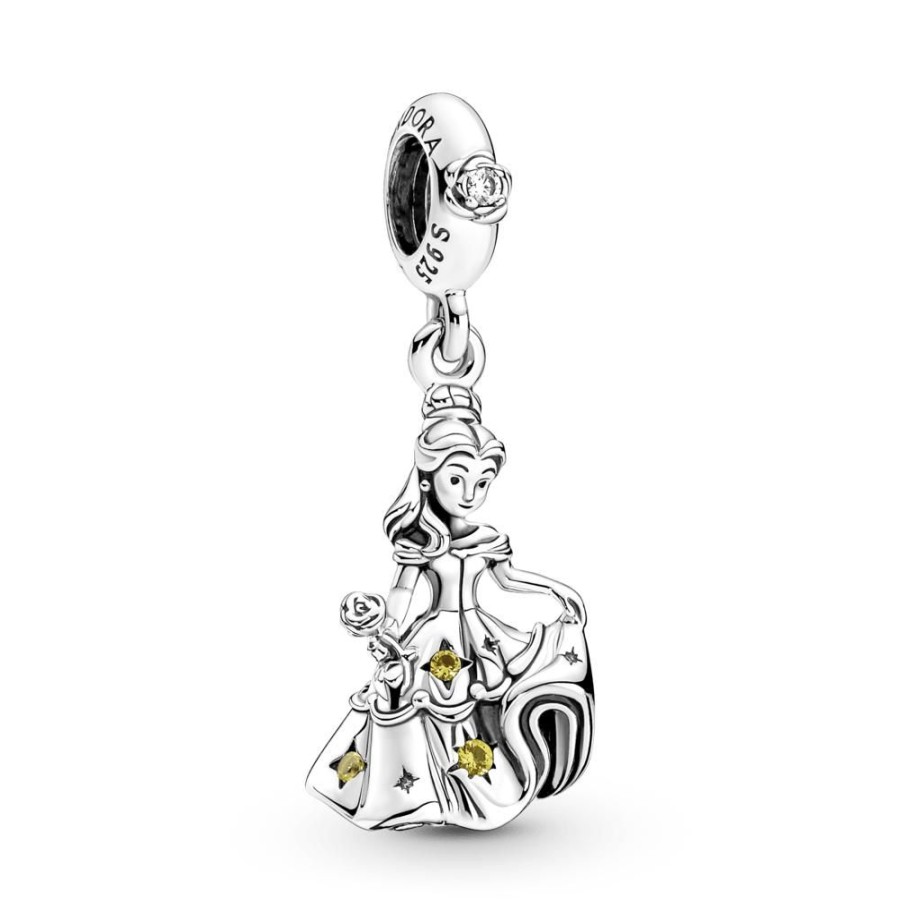 Charms Joyas Pandora | Charm Colgante Bella Bailarina De La Bella Y La Bestia De Disney