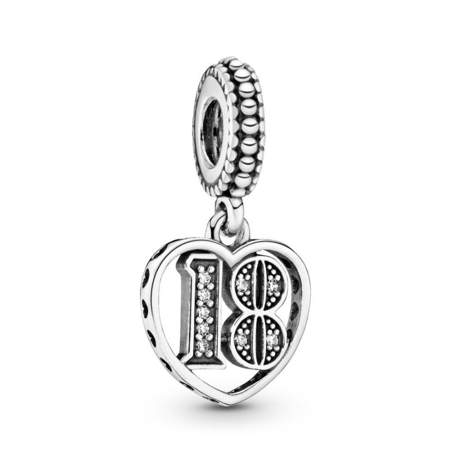 Charms Joyas Pandora | Charm Colgante Celebrancion De 18 Anos