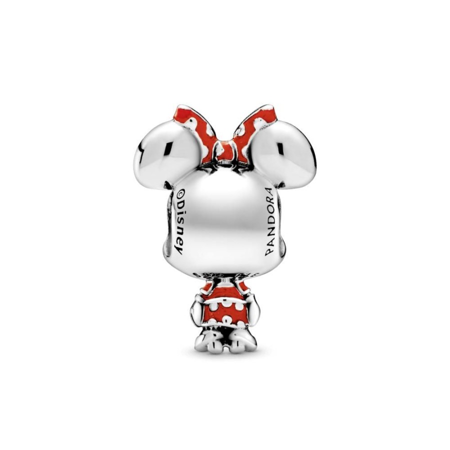 Charms Joyas Pandora | Charm Vestido De Lunares Y Mono De Minnie Mouse De Disney