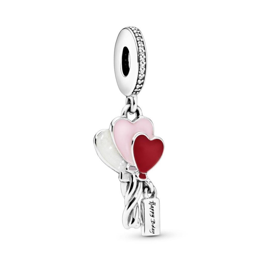 Charms Joyas Pandora | Charm Colgante Globo Feliz Cumpleanos