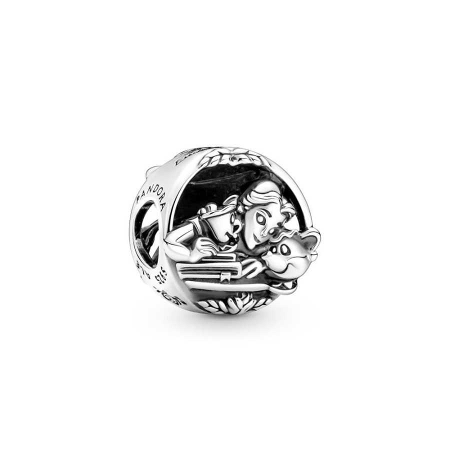 Charms Joyas Pandora | Charm En Plata De Ley La Bella Y La Bestia De Disney