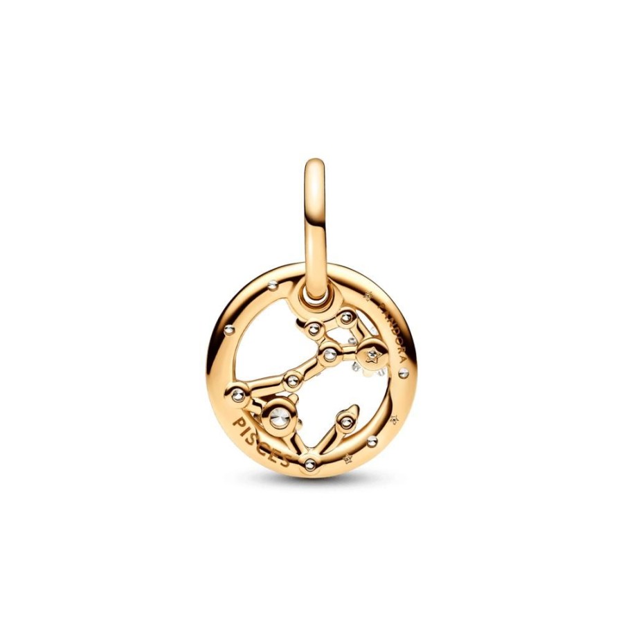 Charms Joyas Pandora | Charm Colgante Zodiaco Piscis